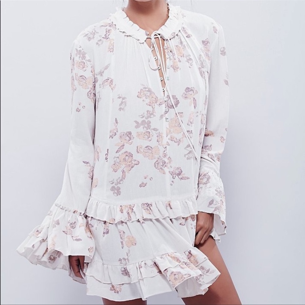 Free people clover field Tunic